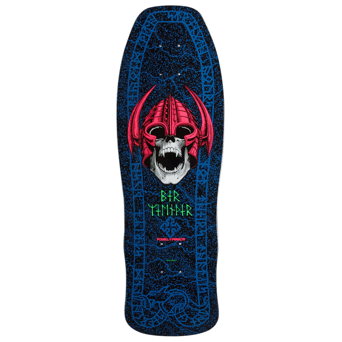 Powell-Peralta Per Welinder Nordic Skull 13 Skateboard Deck - Blacklight - 9.625