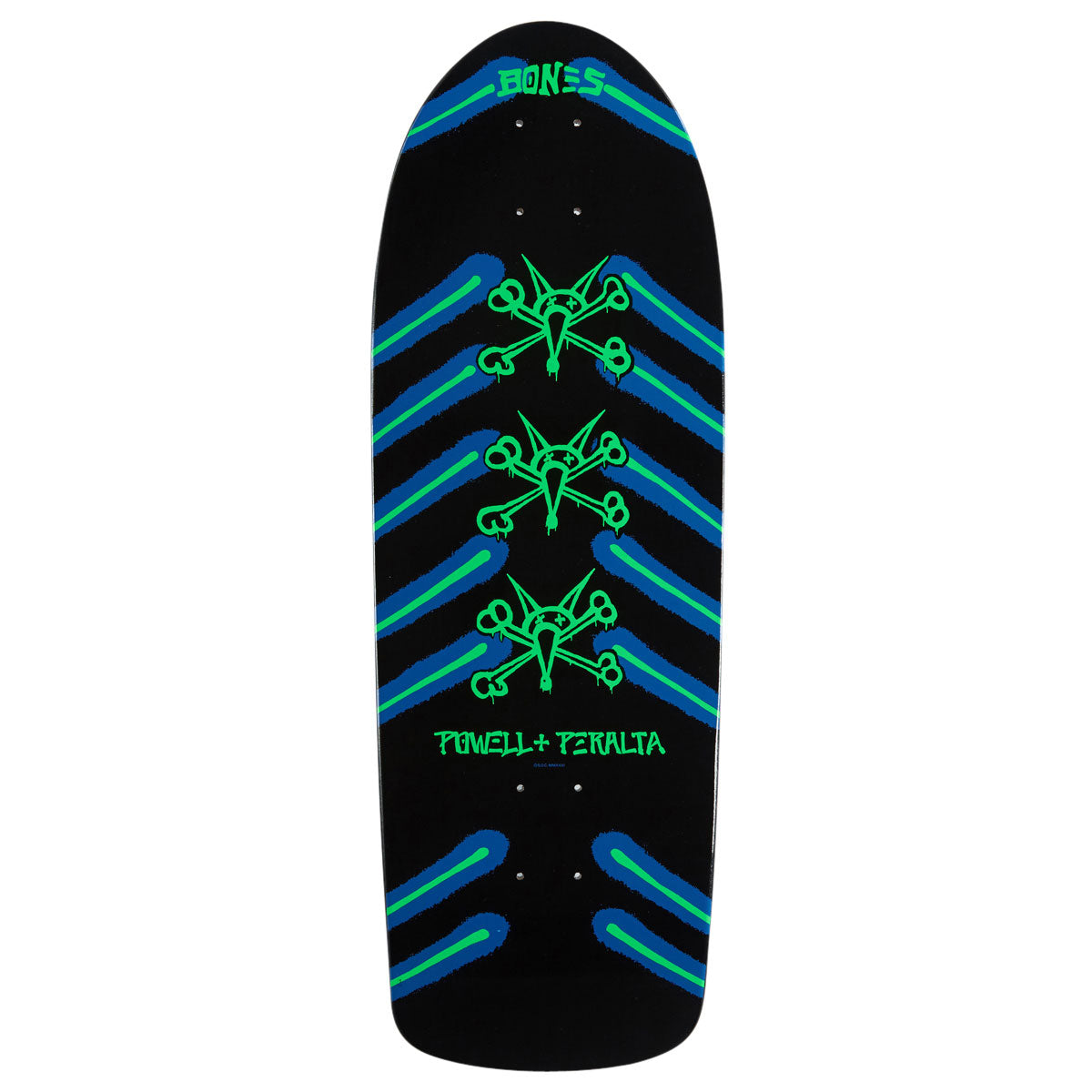 Powell-Peralta Rat Bones 02 OG Skateboard Deck - Neon Light - 10.00