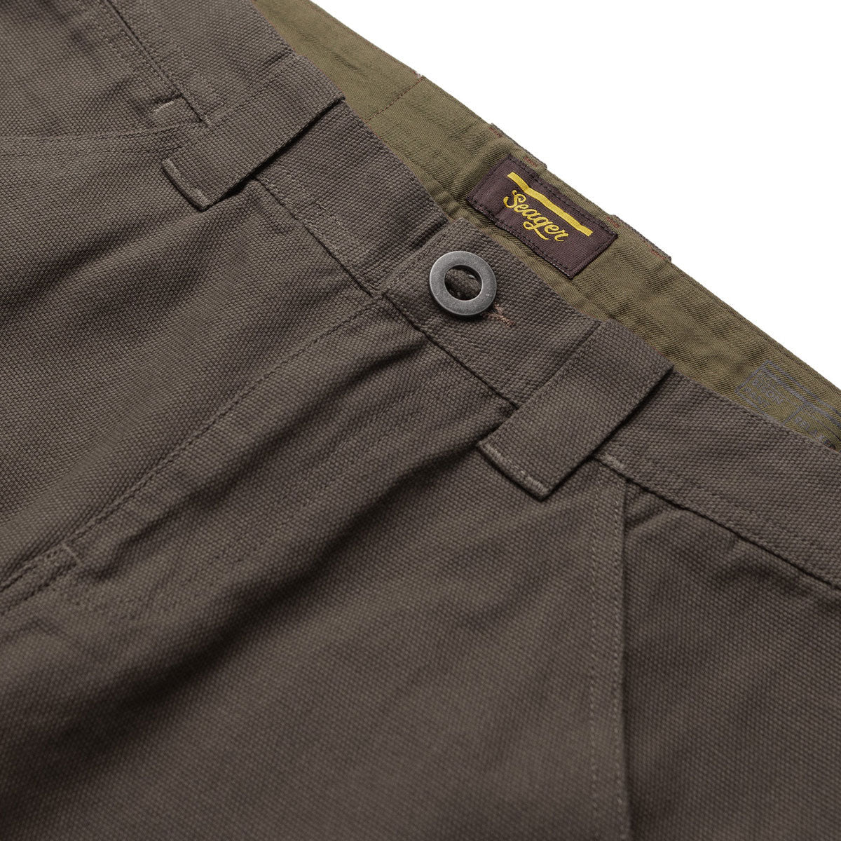 Seager Bison Canvas Pants - Darkwood image 4