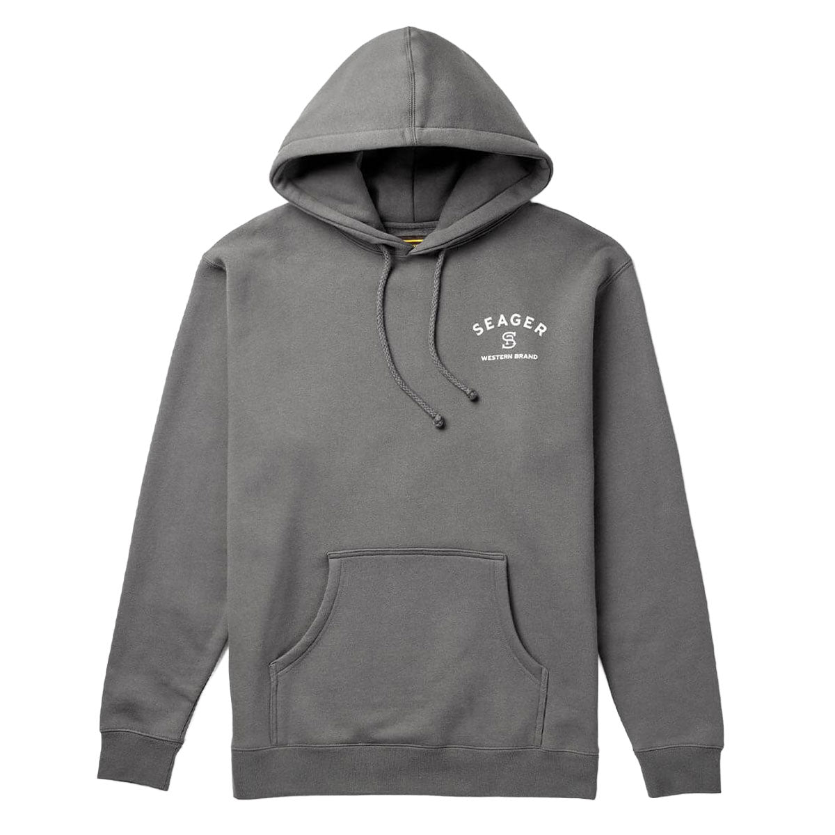 Seager Branded Hoodie - Charcoal image 1