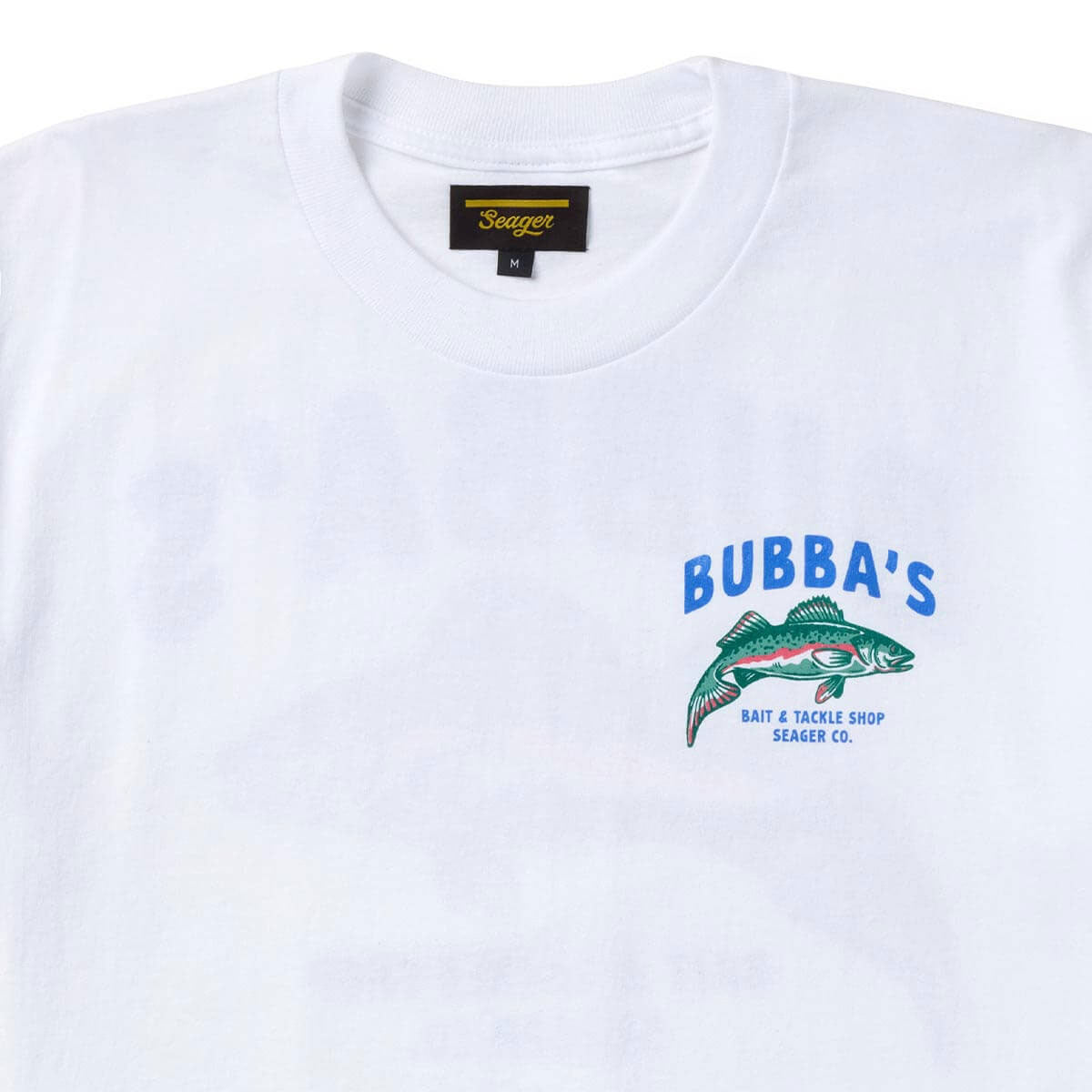 Seager Bubbas T-Shirt - White image 3
