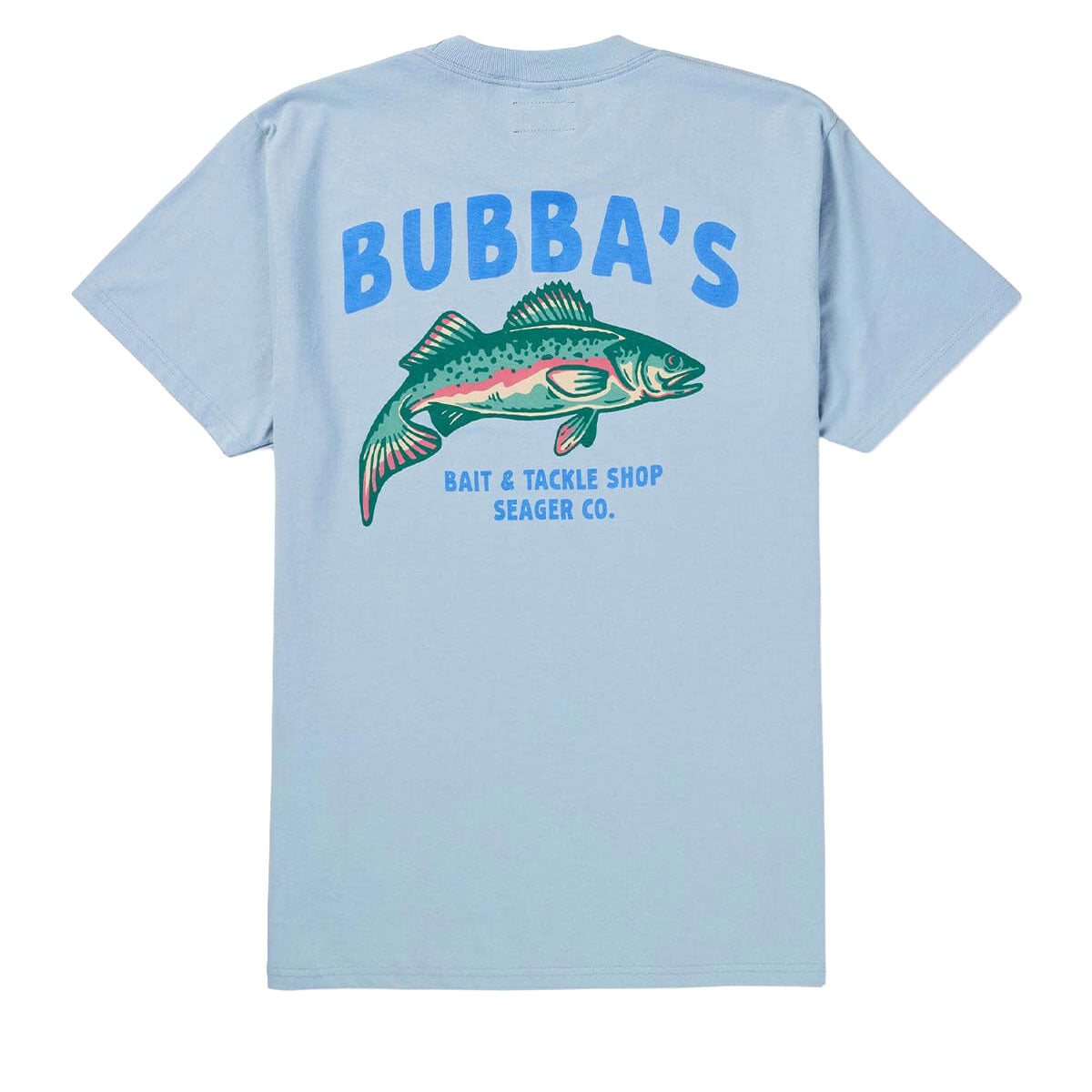 Seager Bubbas T-Shirt - Sky Blue image 1