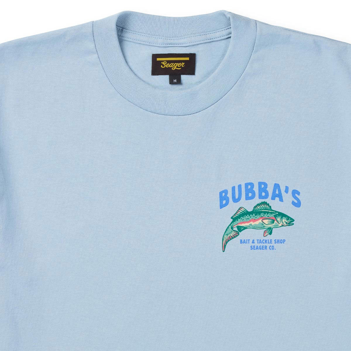 Seager Bubbas T-Shirt - Sky Blue image 3