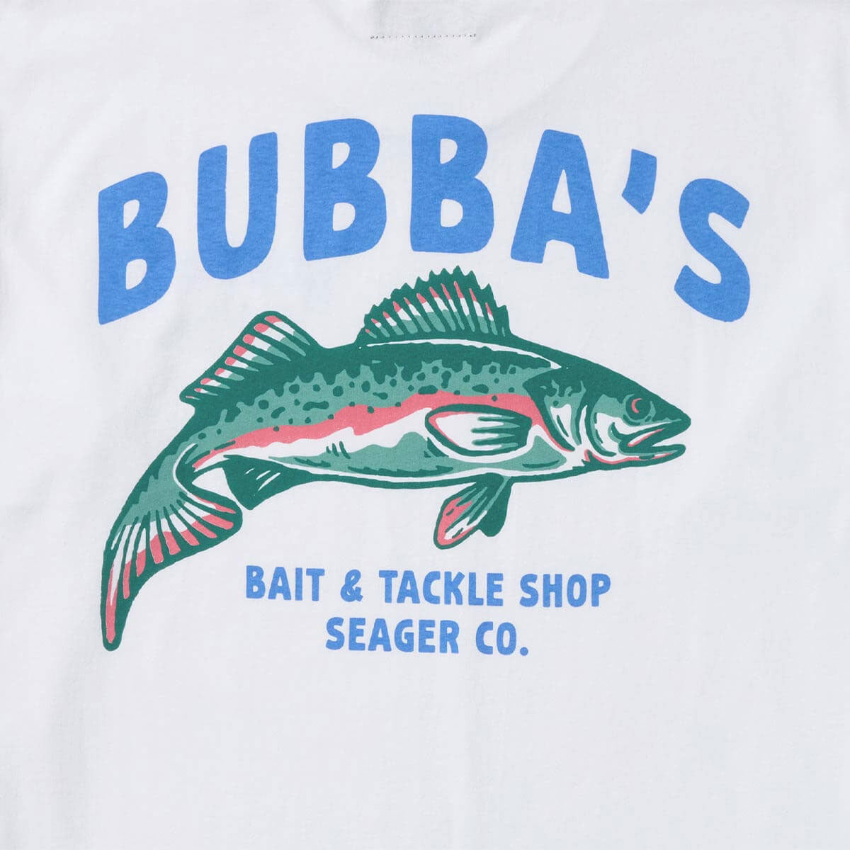 Seager Bubbas Long Sleeve T-Shirt - White image 4