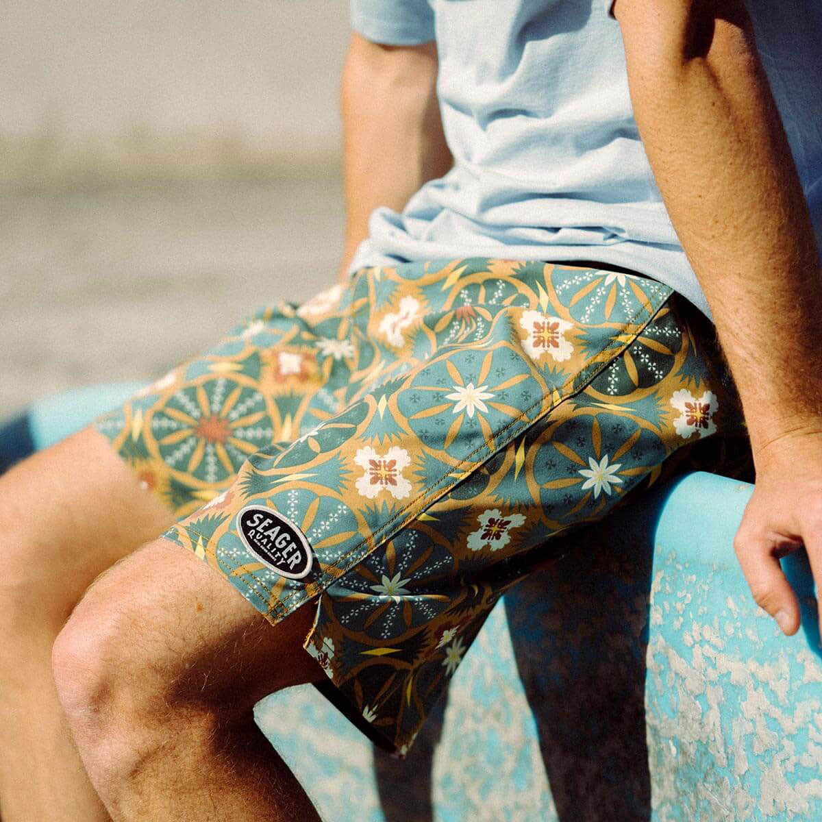 Seager Goldmine Boardshorts - Peyote image 5