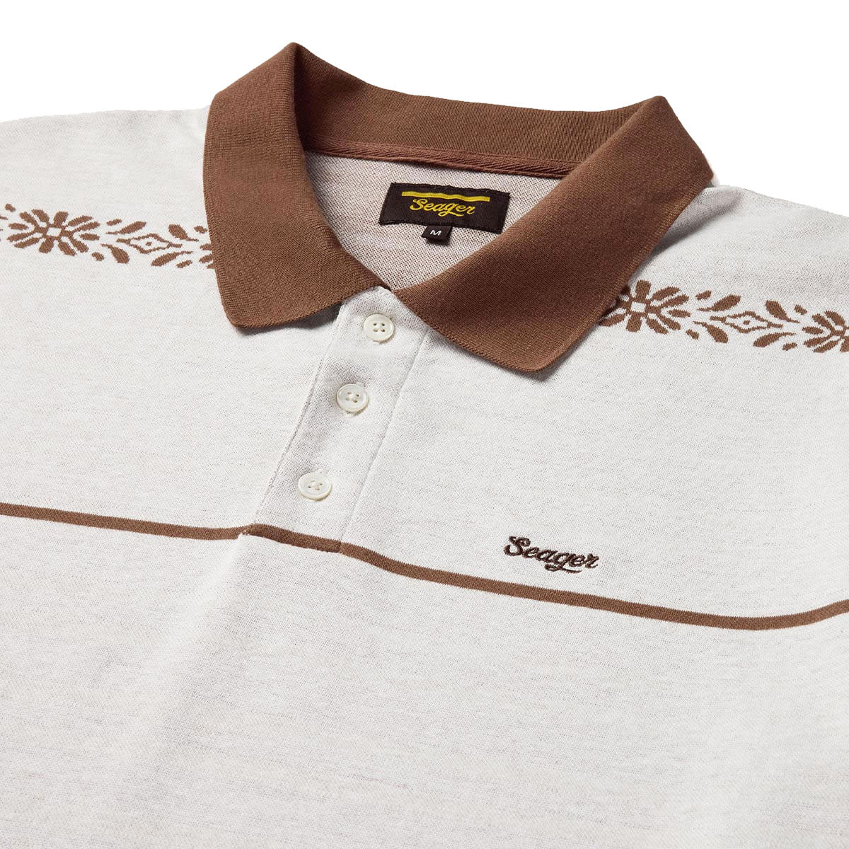 Seager Azteca Polo Shirt - Azteca Tile image 3
