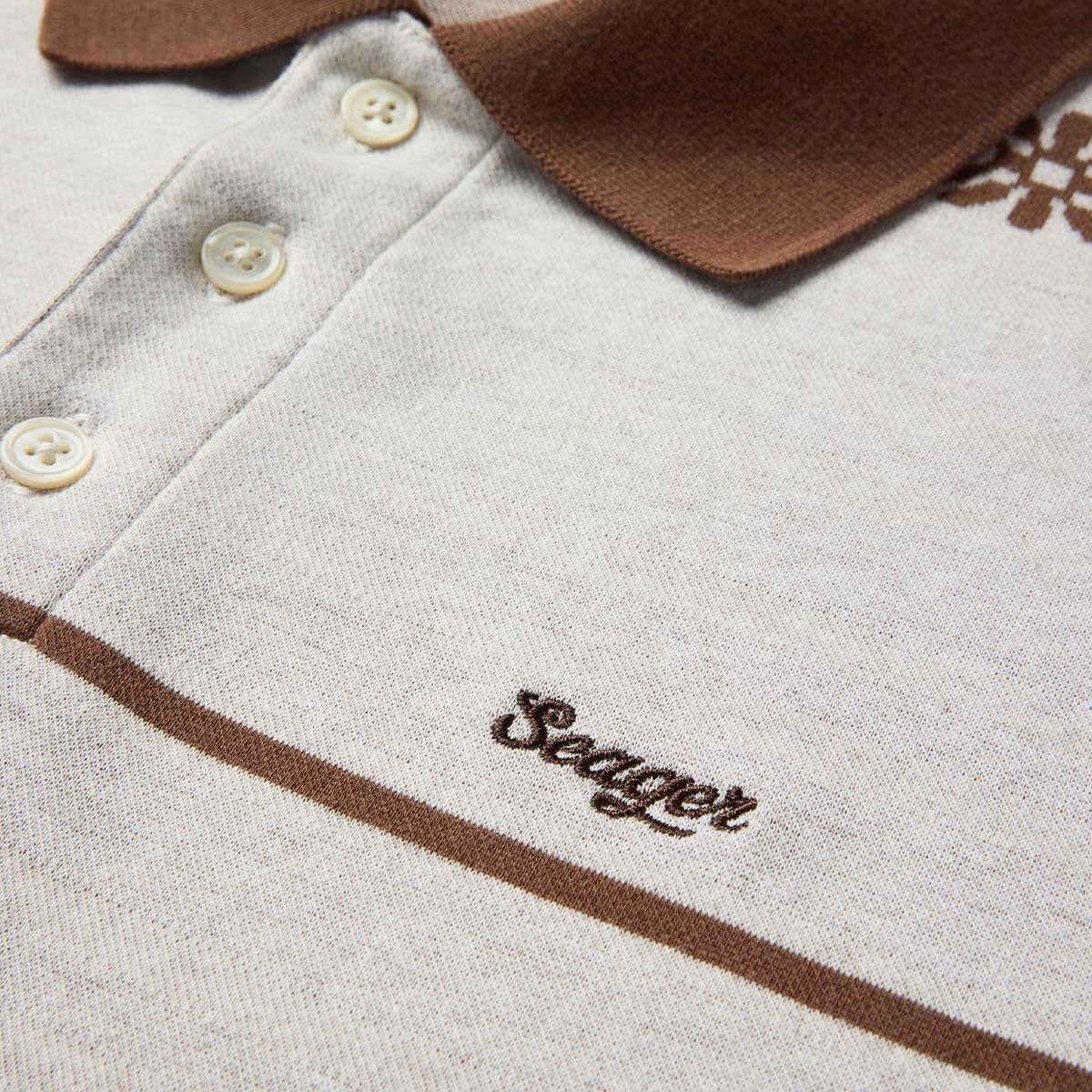 Seager Azteca Polo Shirt - Azteca Tile image 5