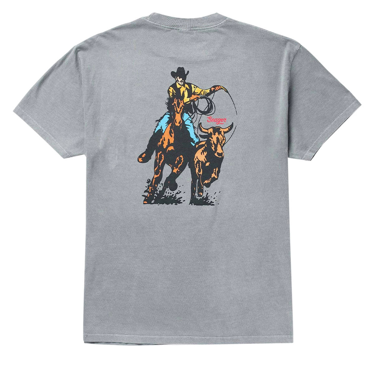Seager Premium Rodeo Series T-Shirt - Pigment Grey image 1