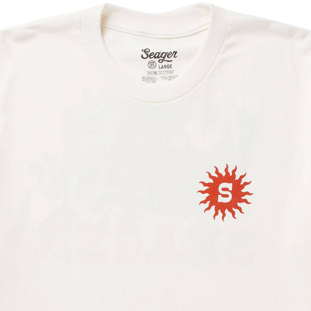 Seager Baja T-Shirt - Vintage White image 3