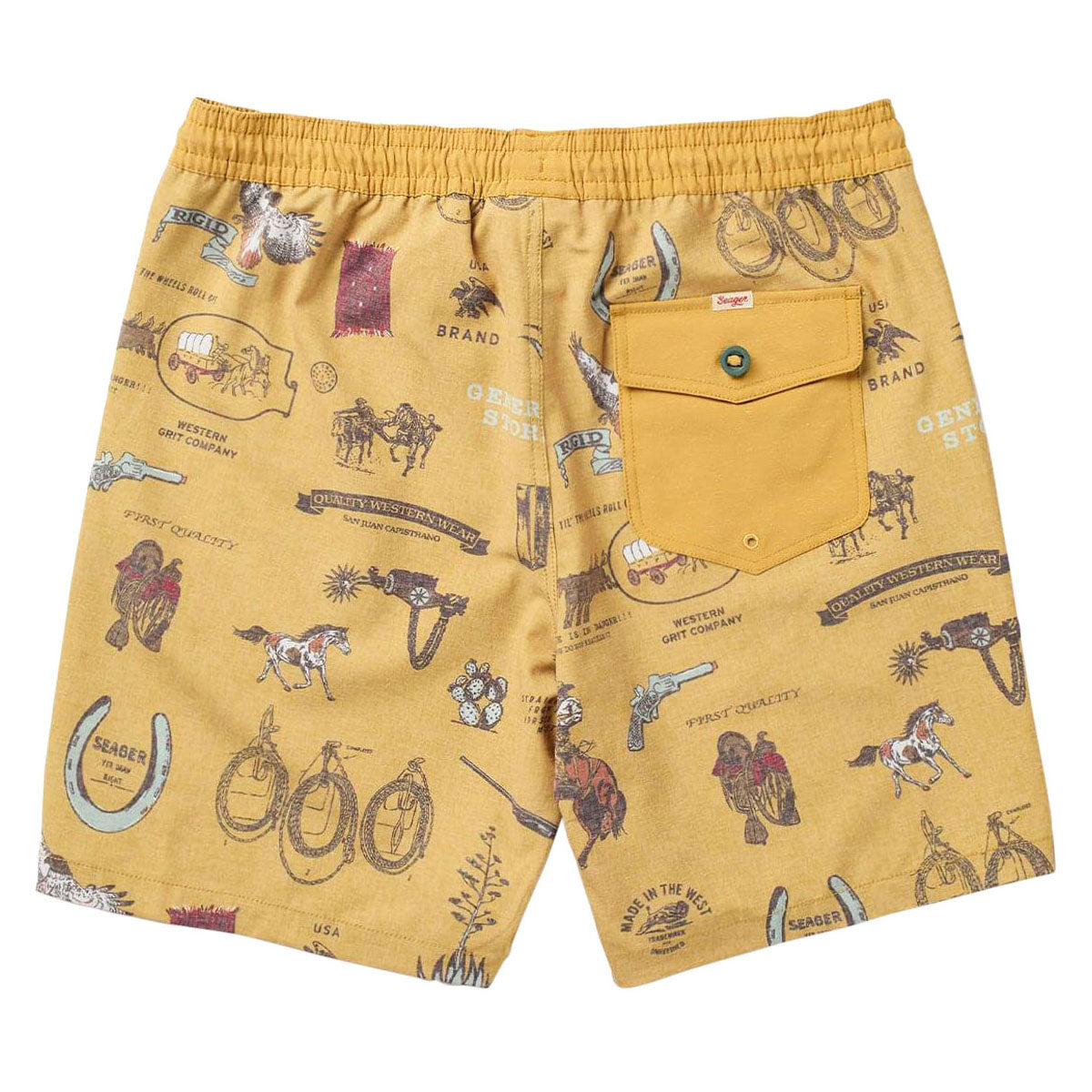 Seager Yuma EW Boardshorts - Bronze image 2