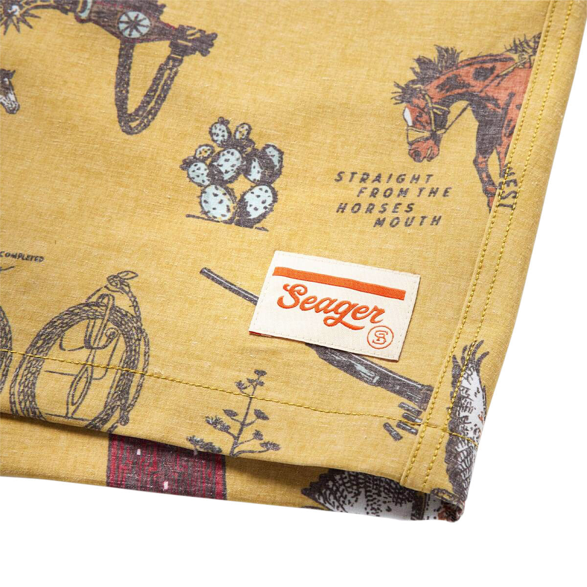 Seager Yuma EW Boardshorts - Bronze image 4