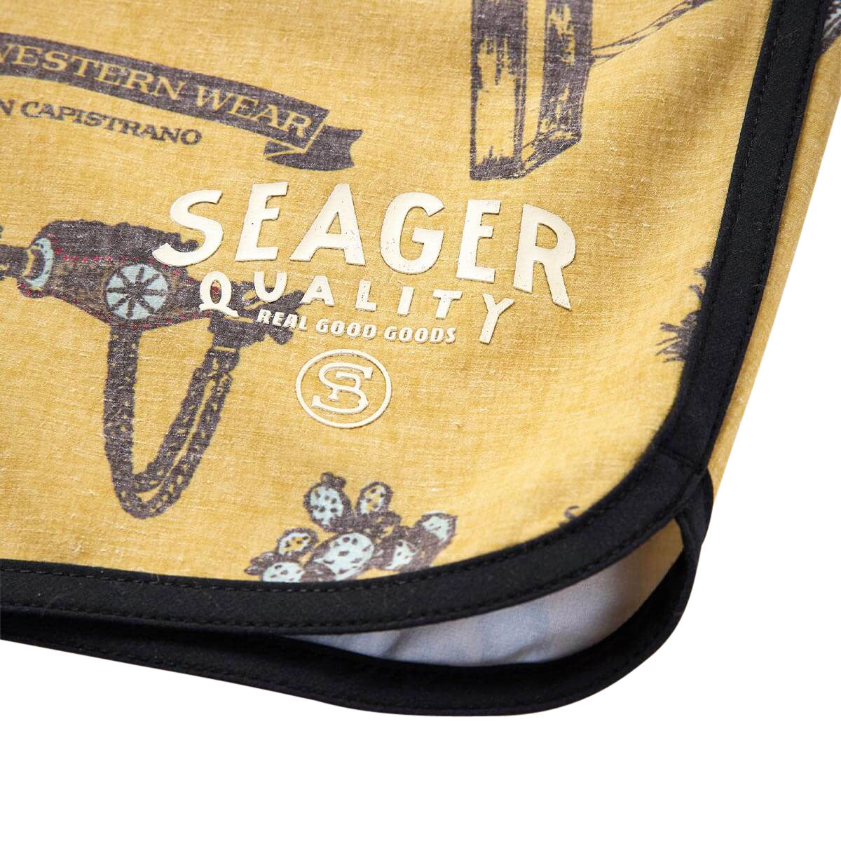 Seager Micro Dose Scallop Boardshorts - Bronze image 3