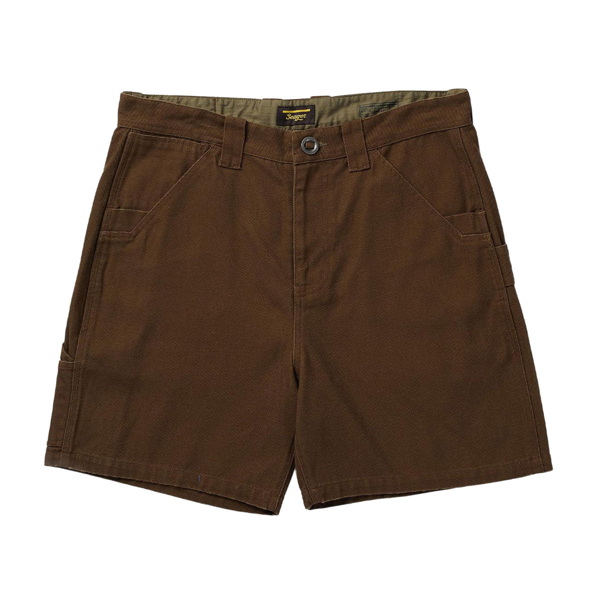 Seager Bison Canvas Shorts - Tobacco image 1