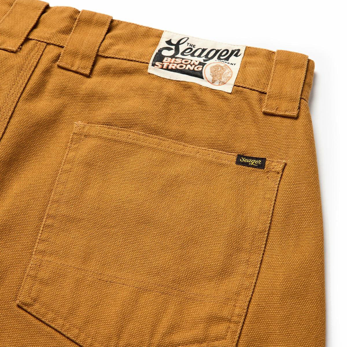 Seager Bison Canvas Shorts - Bronze image 3