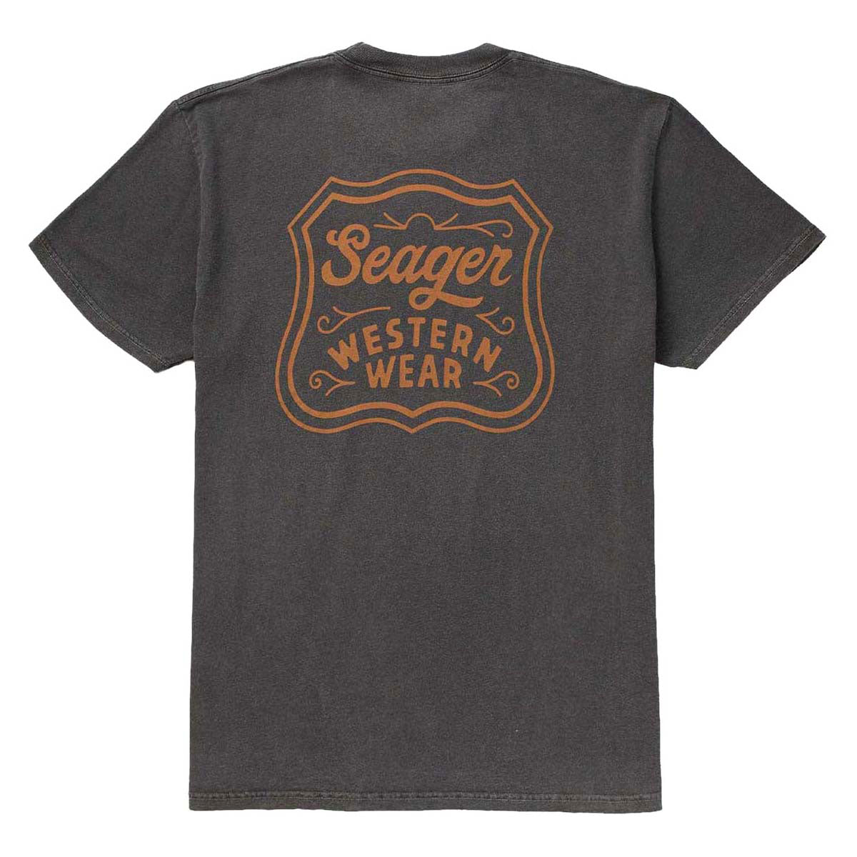Seager Premium Badge T-Shirt - Pigment Black image 2