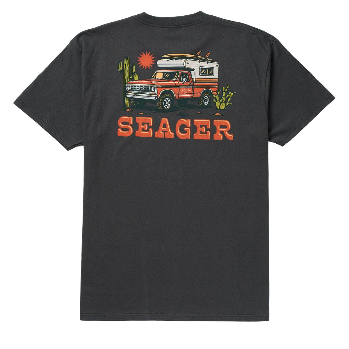 Seager Baja T-Shirt - Vintage Black image 1