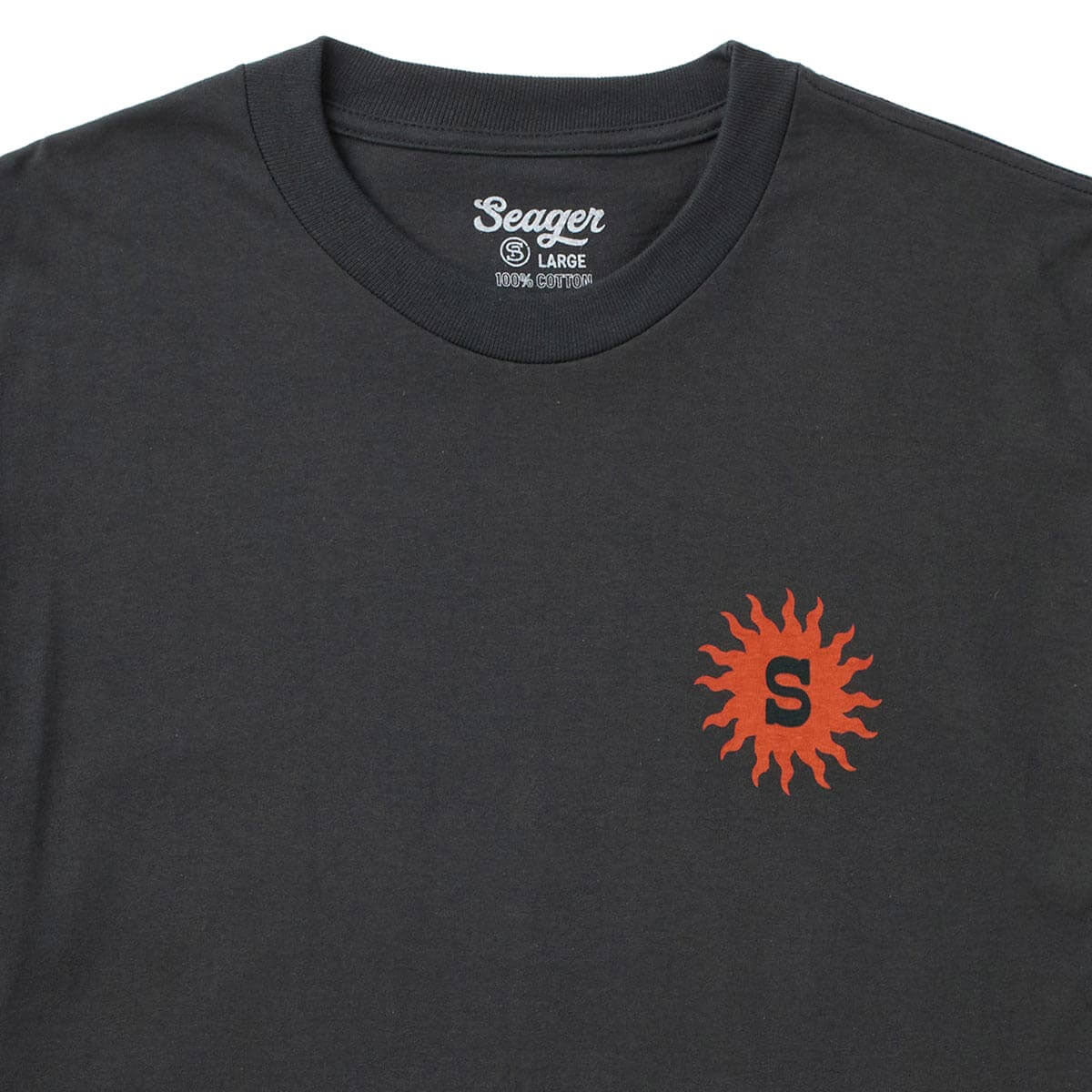 Seager Baja T-Shirt - Vintage Black image 4