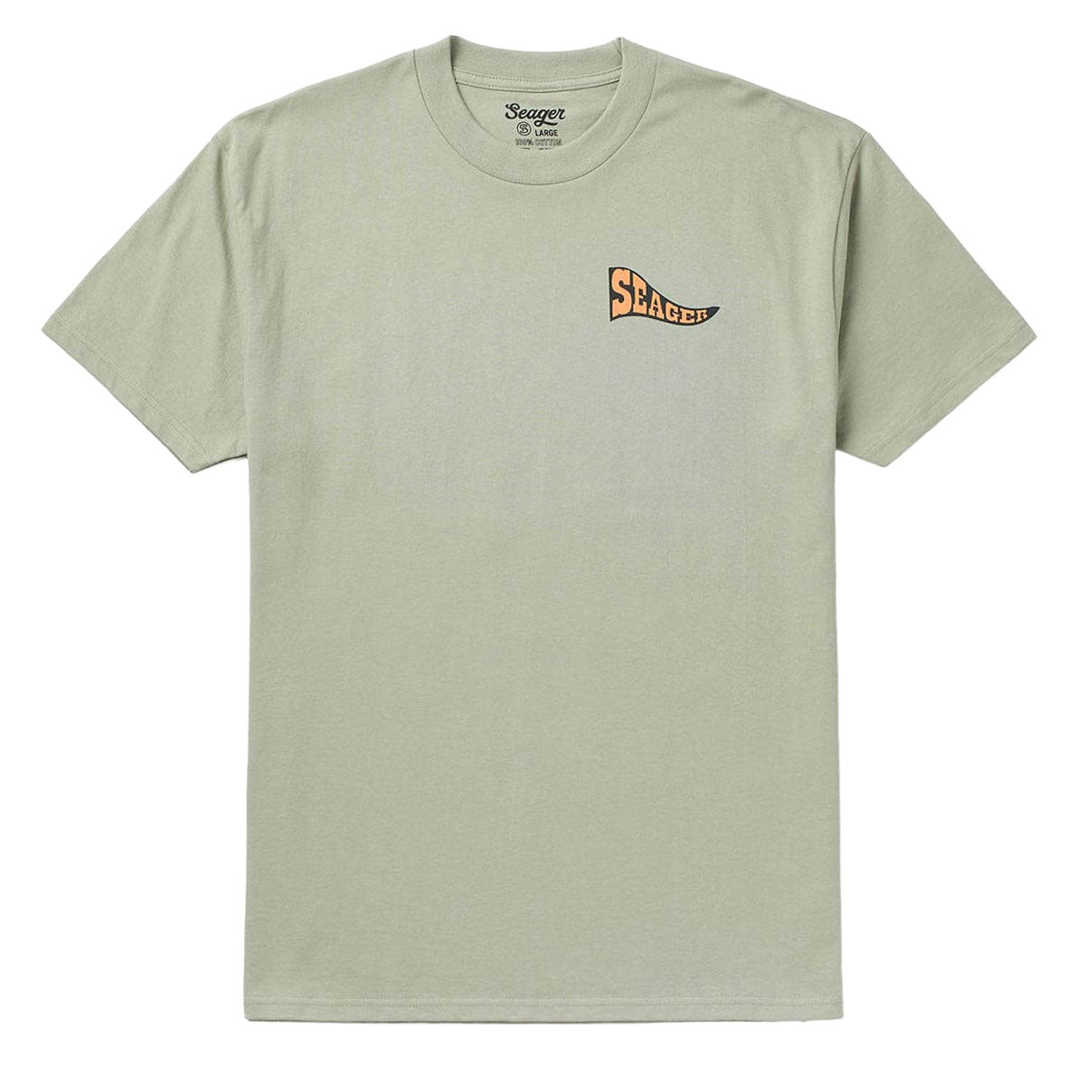 Seager Long Ride T-Shirt - Desert Green image 2