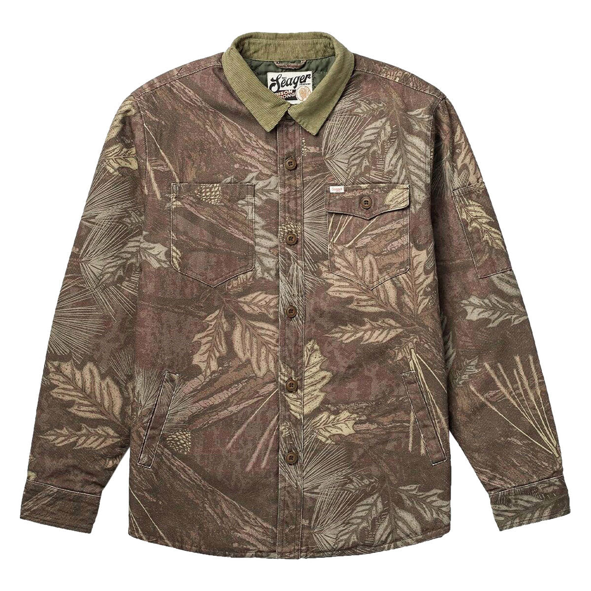 Seager Bison Long Sleeve Work Shirt - Seager Camo image 1