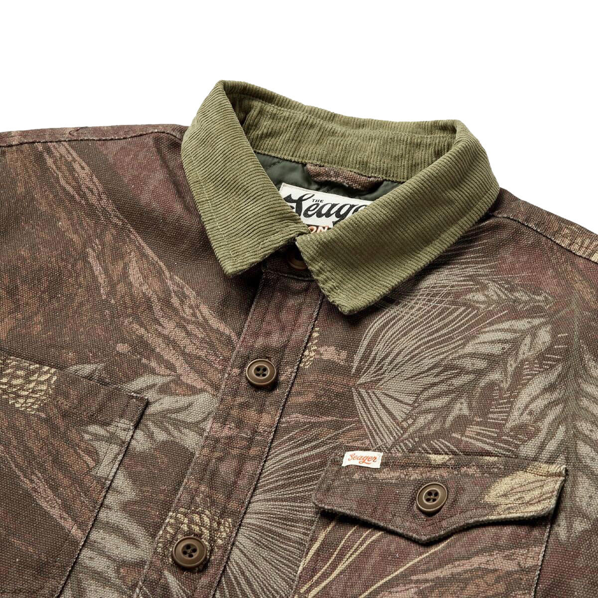 Seager Bison Long Sleeve Work Shirt - Seager Camo image 4
