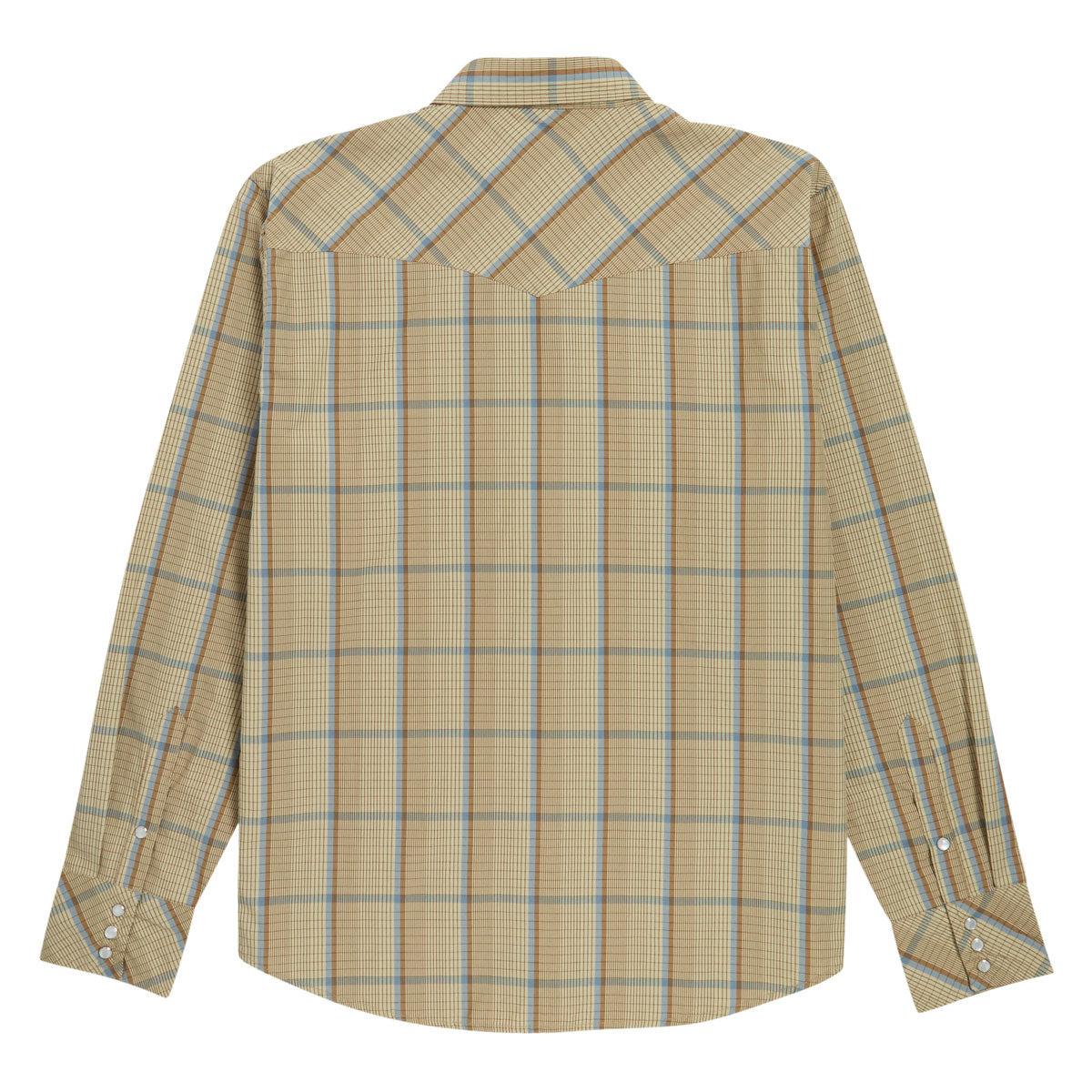 Seager Sawtoof Long Sleeve Shirt - Tall Plaid Light Khaki image 2