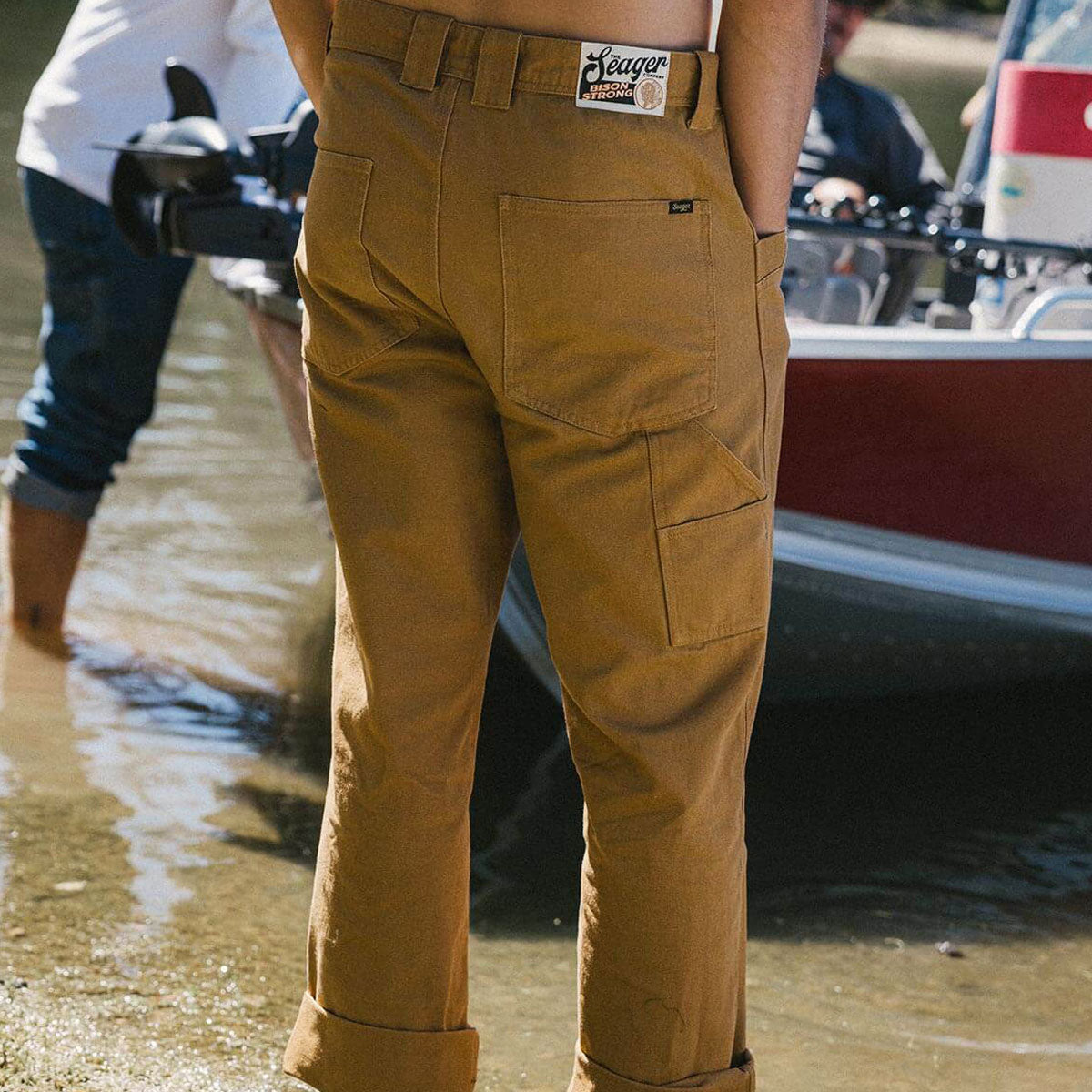 Seager Bison Canvas Pants - Bronze image 5