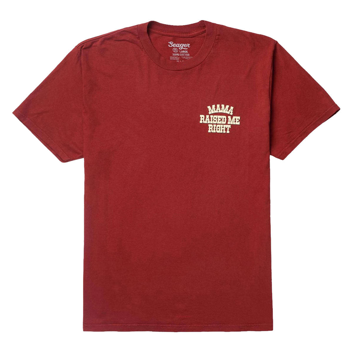 Seager Raised Right T-Shirt - Roasted Red image 2