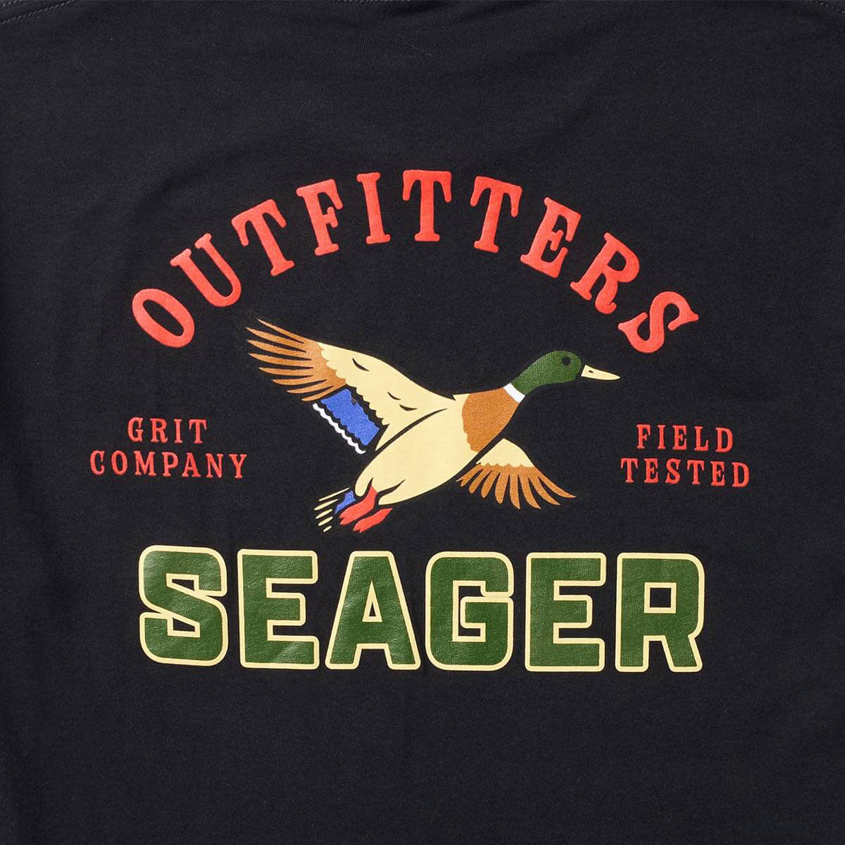 Seager Outfitters T-Shirt - Black image 4