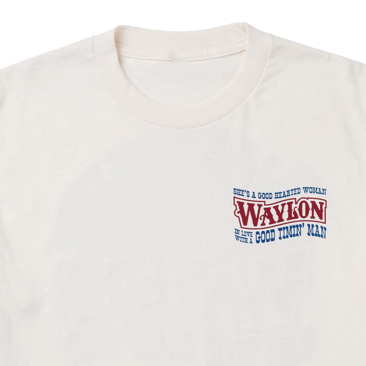 Seager Good Hearted Woman T-Shirt - Vintage White image 4