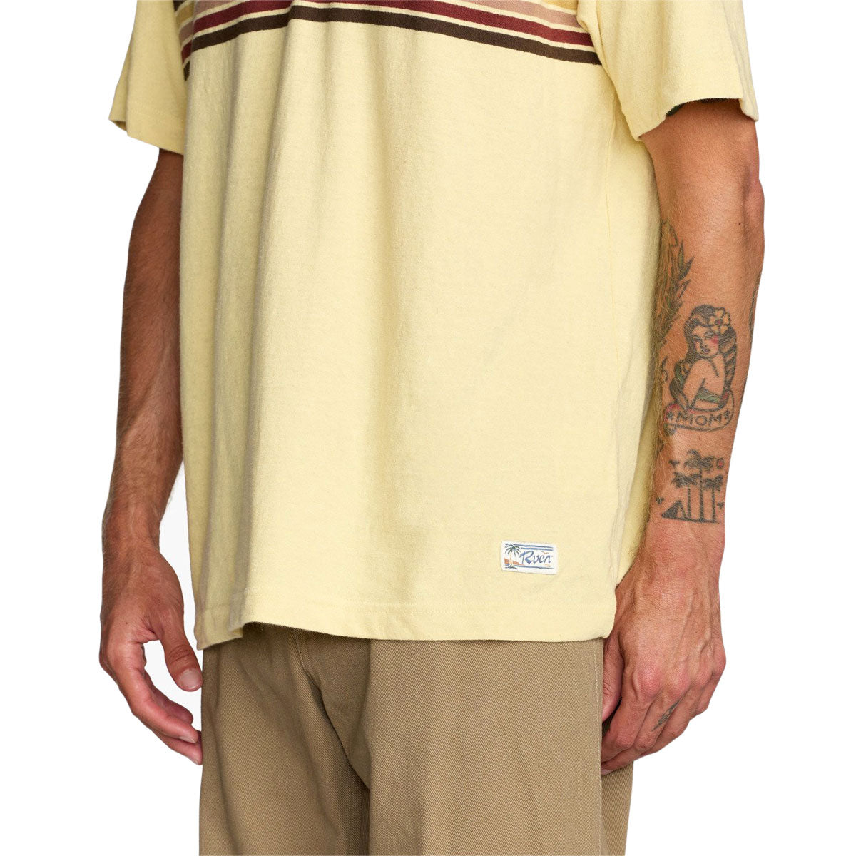 RVCA Cutback Polo Shirt - Butter image 4
