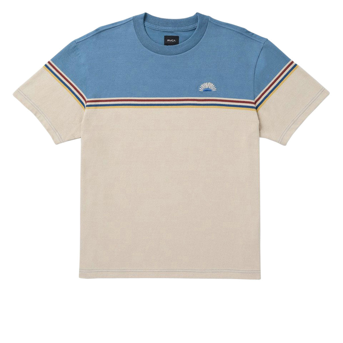 RVCA Pismo Stripe Shirt - Light Khaki image 4