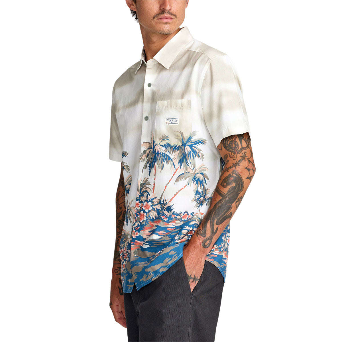 RVCA Peninsula Shirt - Multi image 4