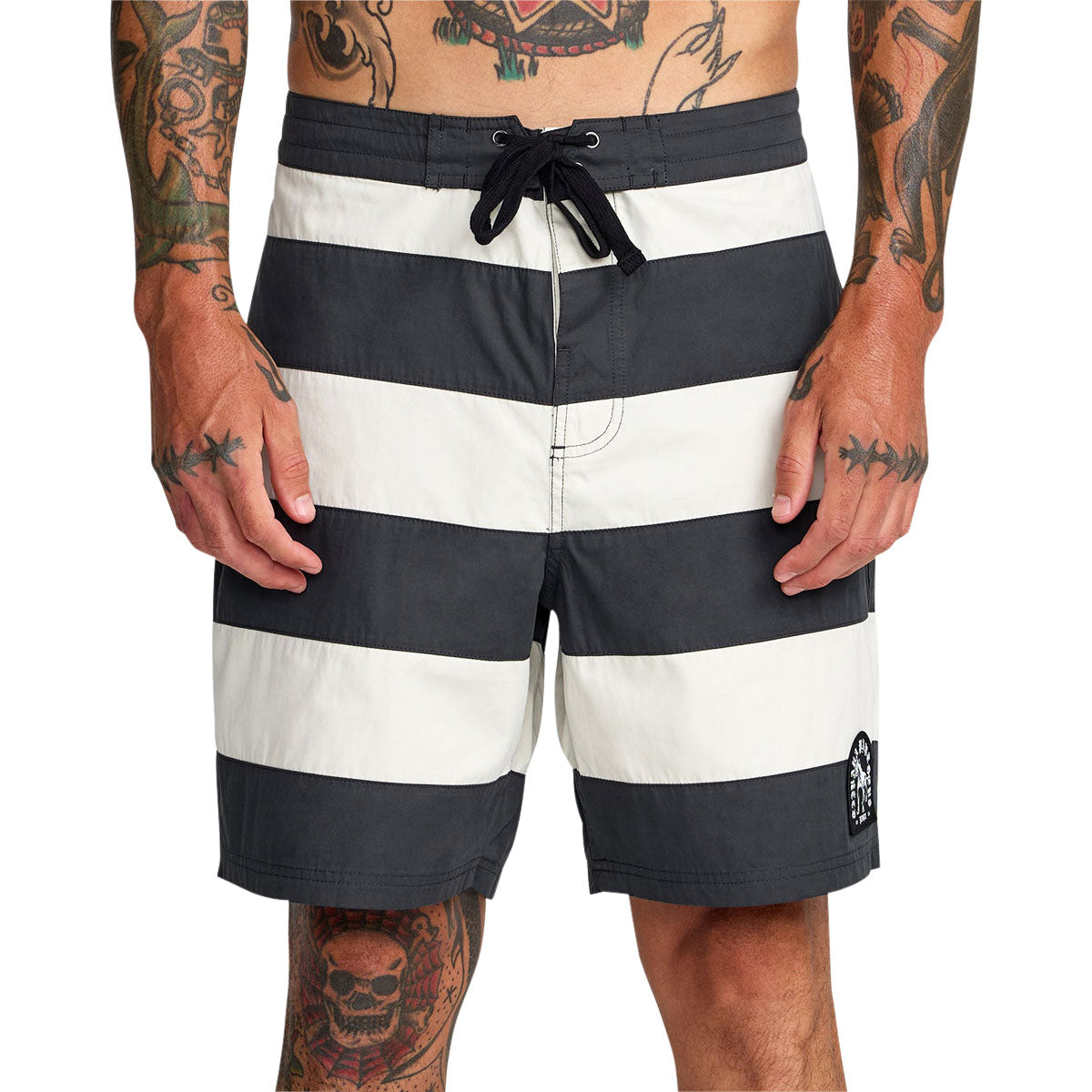 RVCA Da Bull 18 Boardshorts - Pirate Black image 3