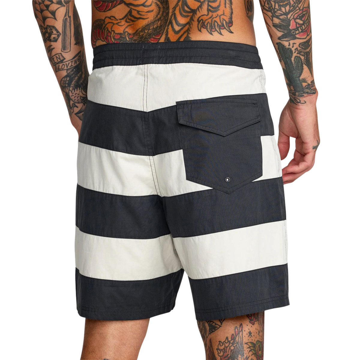 RVCA Da Bull 18 Boardshorts - Pirate Black image 4