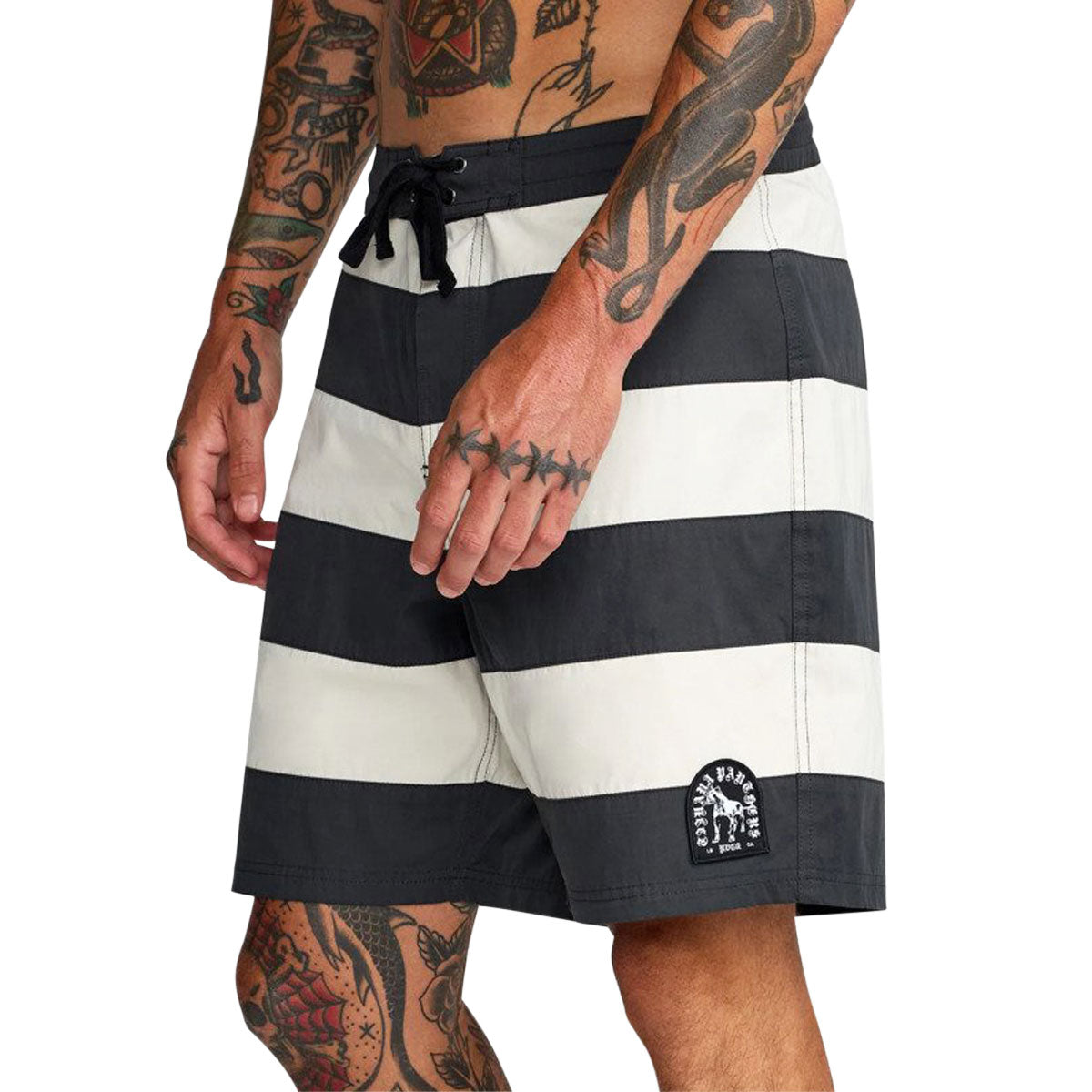 RVCA Da Bull 18 Boardshorts - Pirate Black image 5