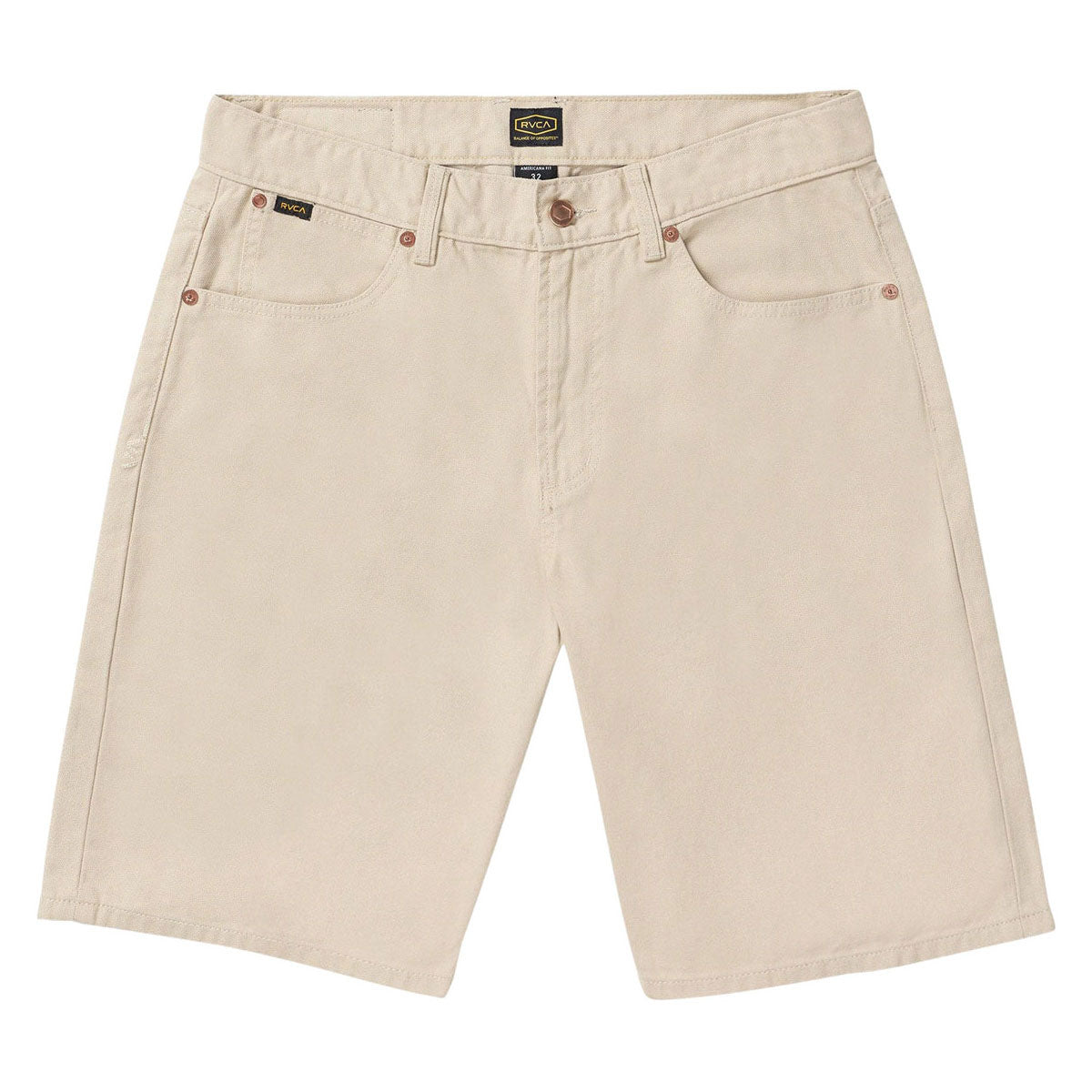 RVCA Dayshift 5 Pocket 21 Shorts - Light Khaki image 1