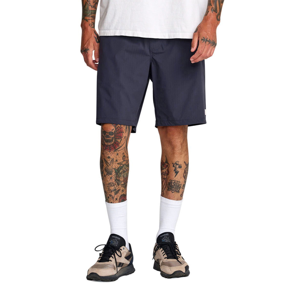 RVCA Vacancy Ghost Stripe 19 Shorts - Garage Blue image 3