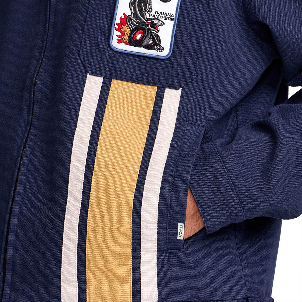 RVCA Panther Team Jacket - Garage Blue image 5