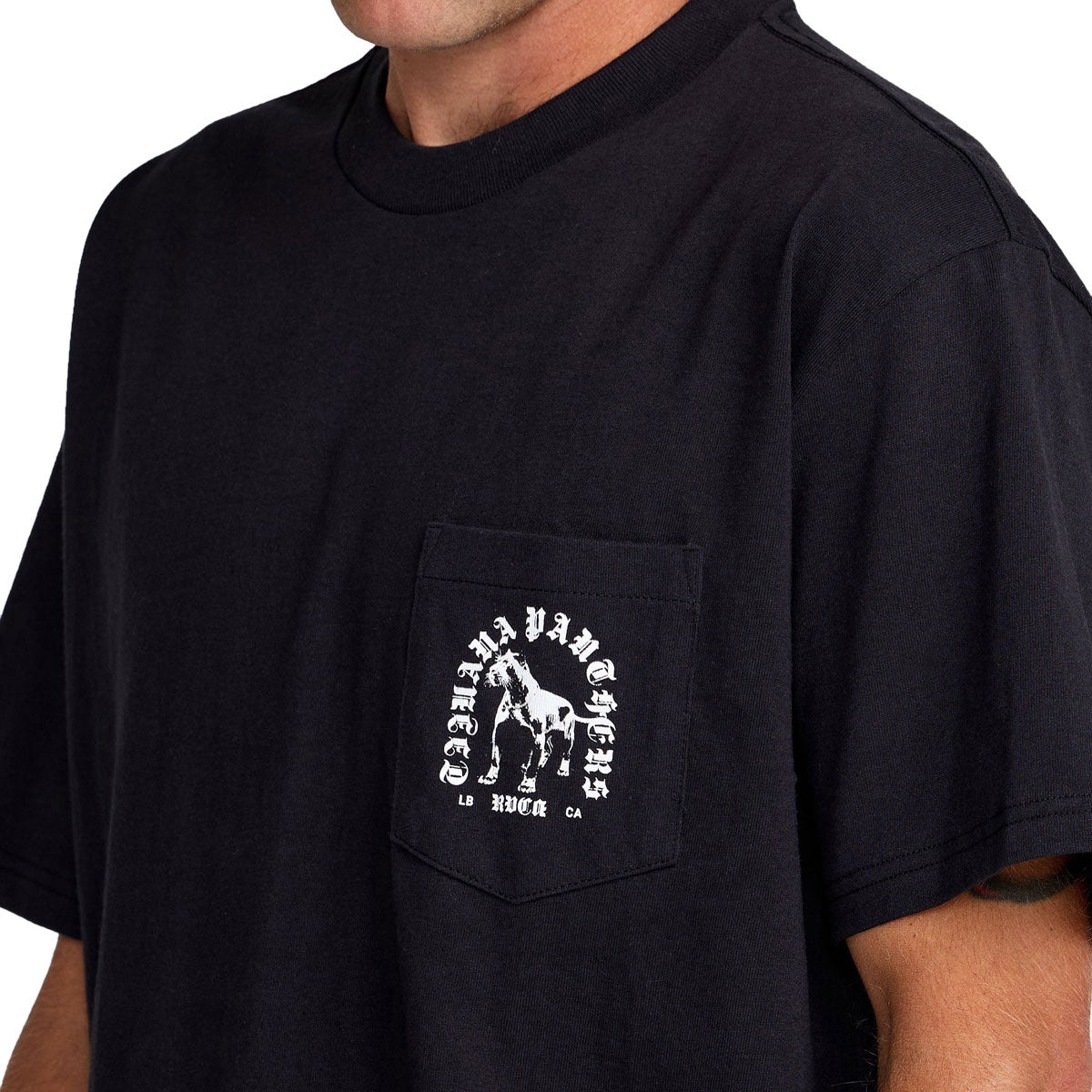 RVCA Bad Panther T-Shirt - Black image 5