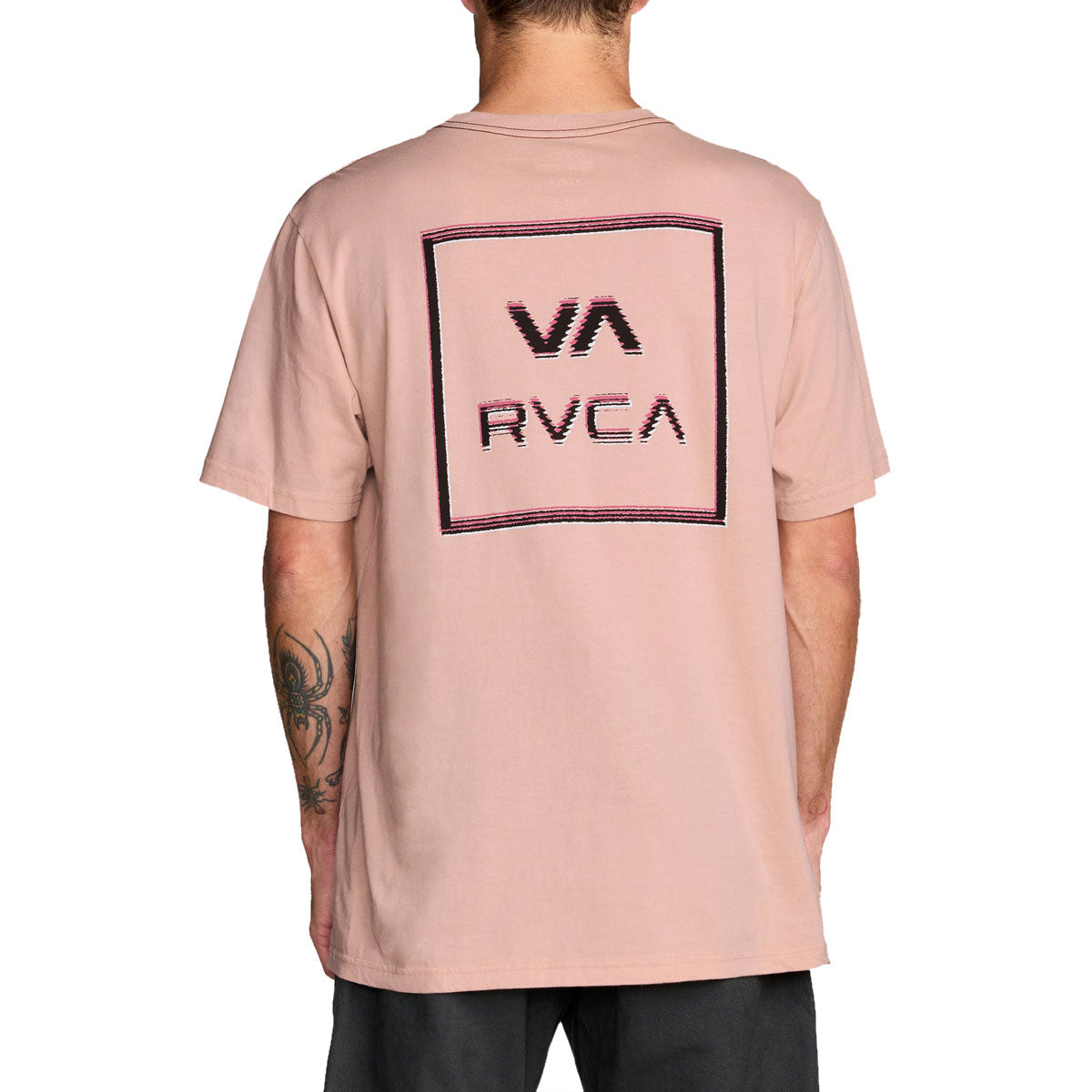 RVCA Glitch T-Shirt - Pale Mauve image 4