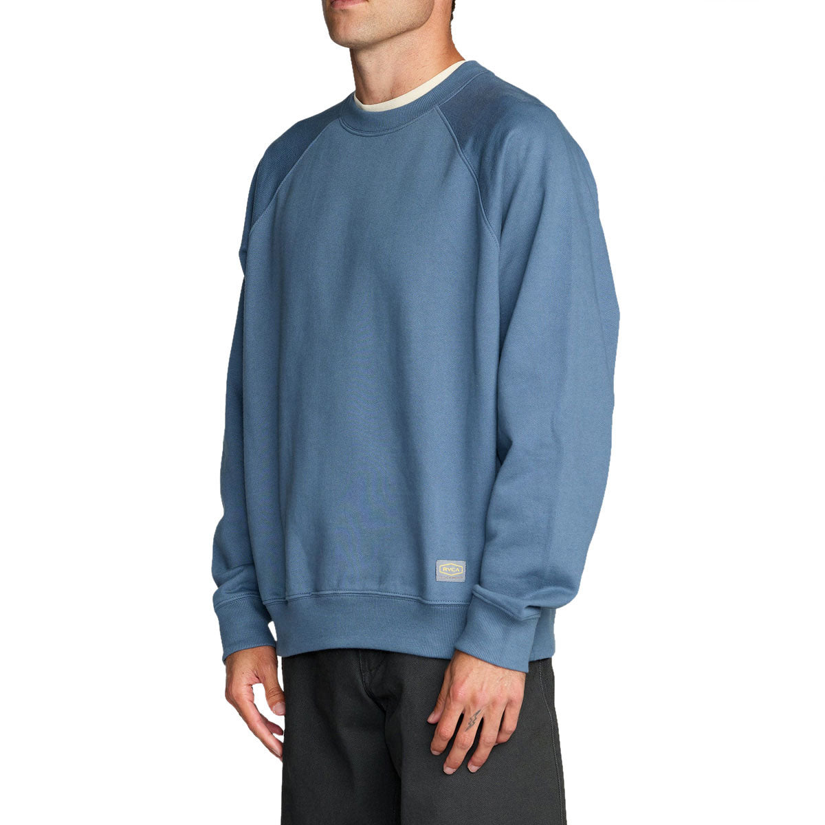 RVCA Dayshift Crew 2 Sweatshirt - Vintage Navy image 3