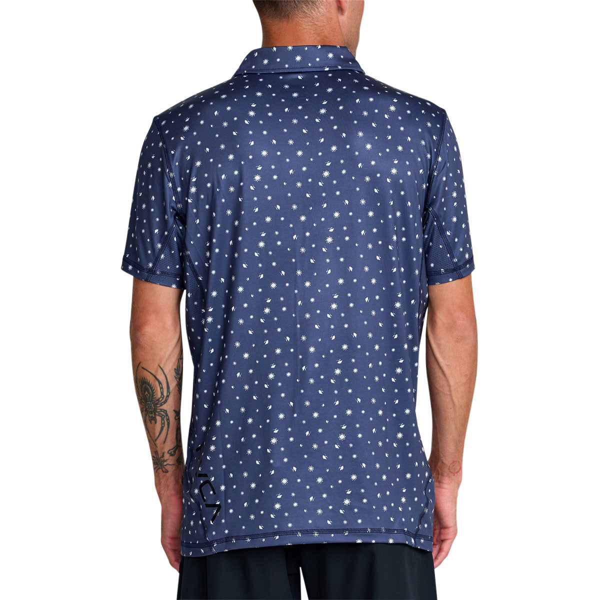 RVCA Sport Vent Polo Shirt - Moody Blue image 2
