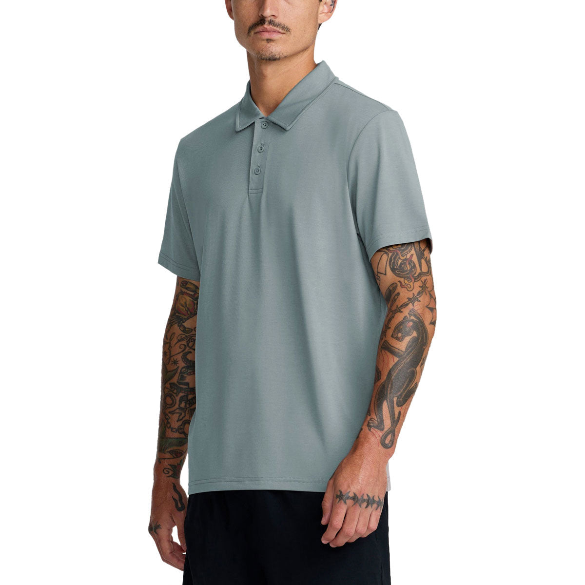 RVCA Balance Polo Shirt - Lead 2026 image 4