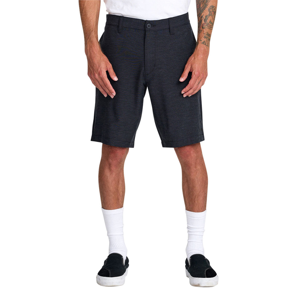 RVCA Sport Course Chino Shorts - Heather Black image 2