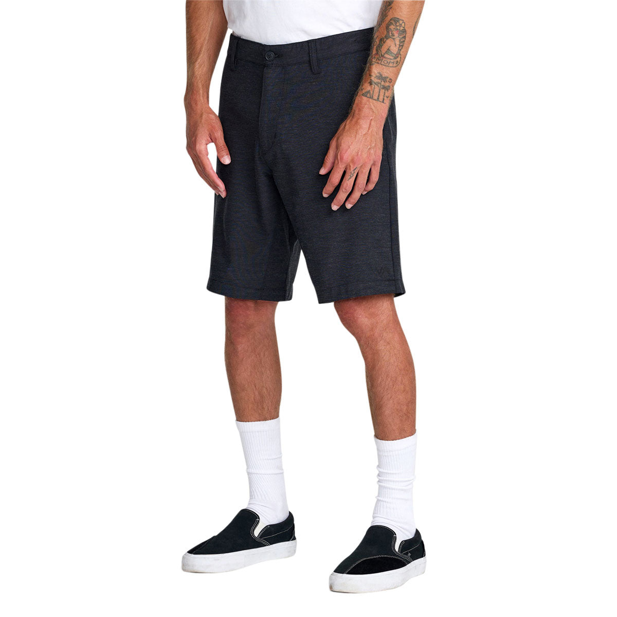 RVCA Sport Course Chino Shorts - Heather Black image 4