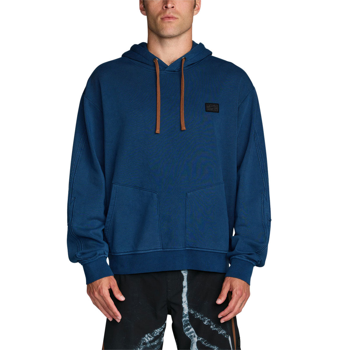 RVCA x Clay Hoodie - Dark Denim image 1