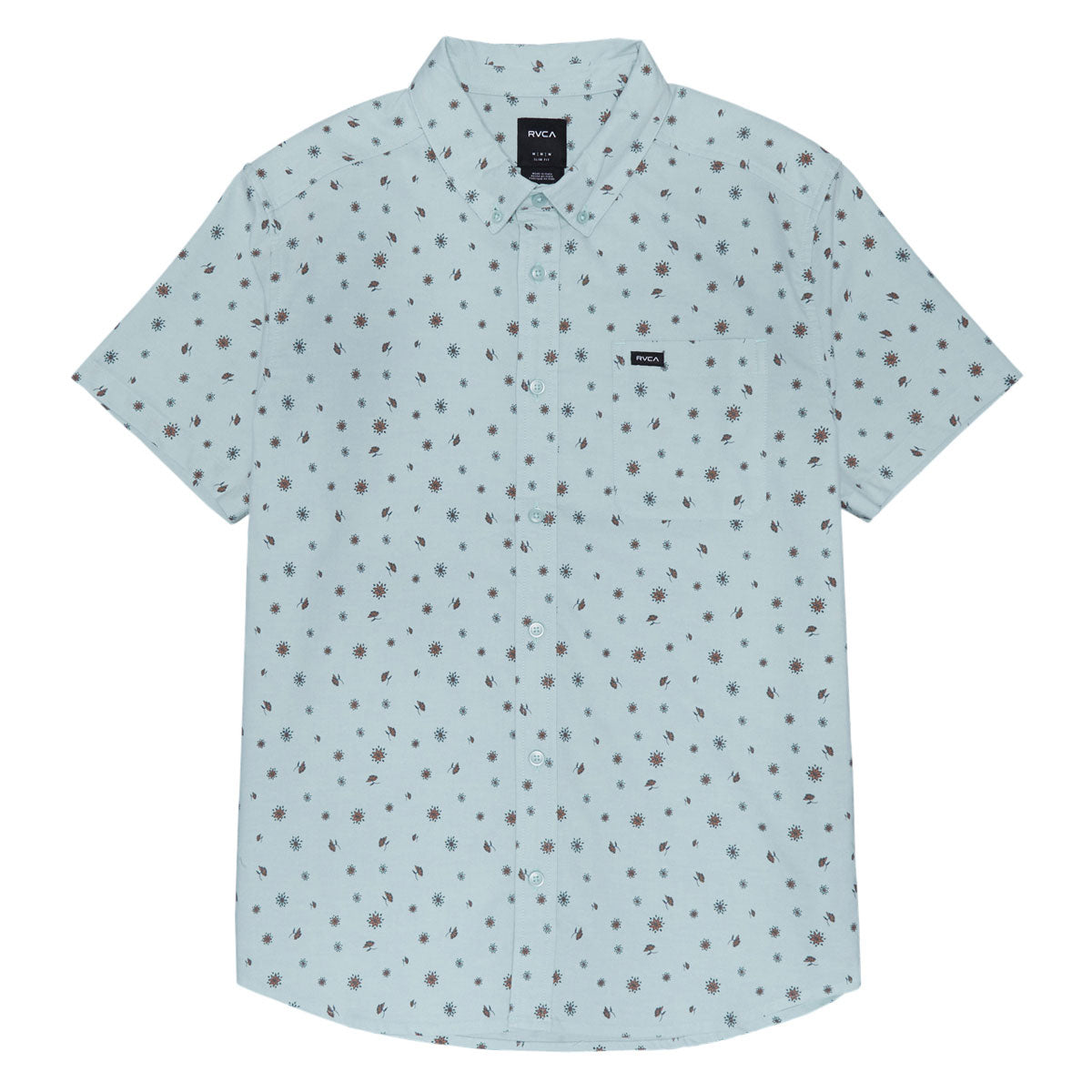 RVCA Thatll Do Print Shirt - Blue Haze image 1