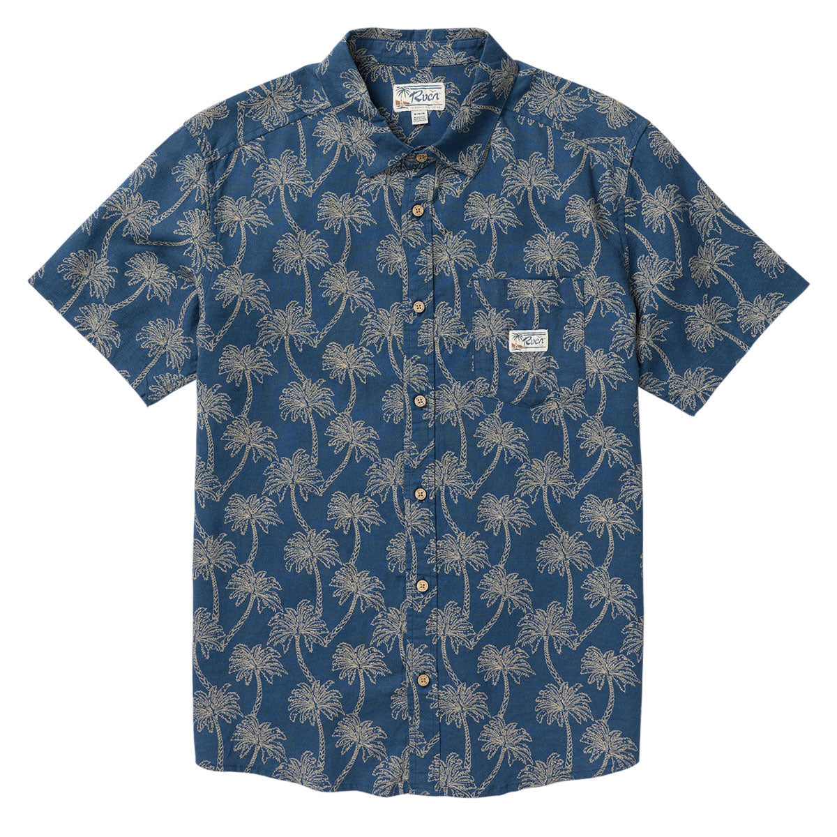 RVCA Exotica Shirt - Dark Denim image 5