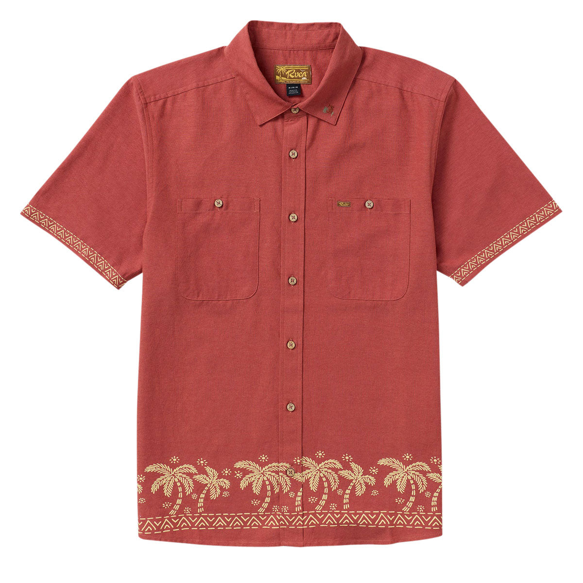 RVCA Talum Shirt - Dusty Red image 5