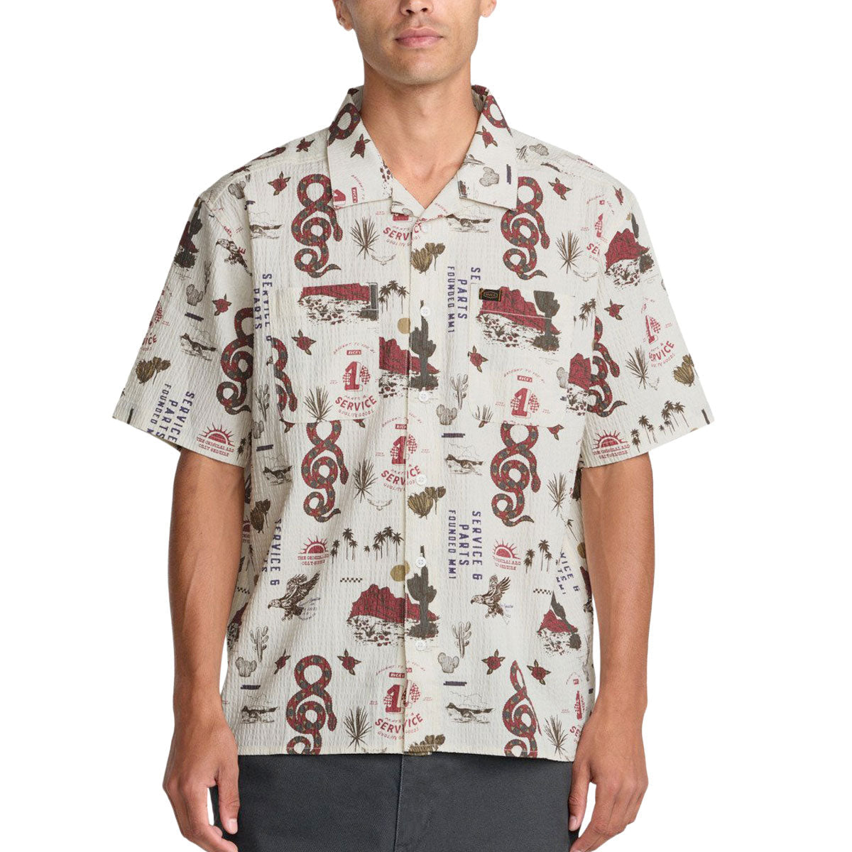 RVCA Wasteland Shirt - Natural image 1